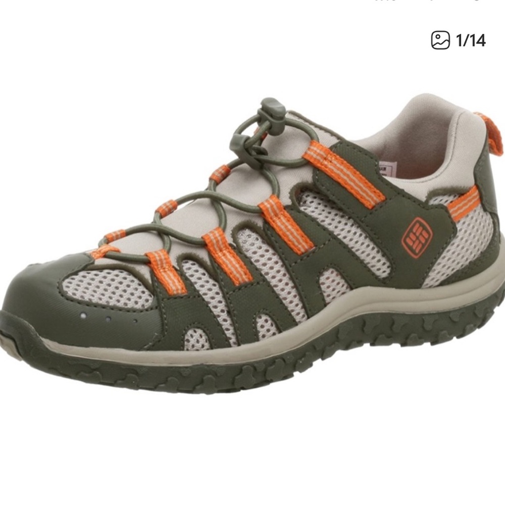 Columbia Aquatooth orangeade-tank youth size 6